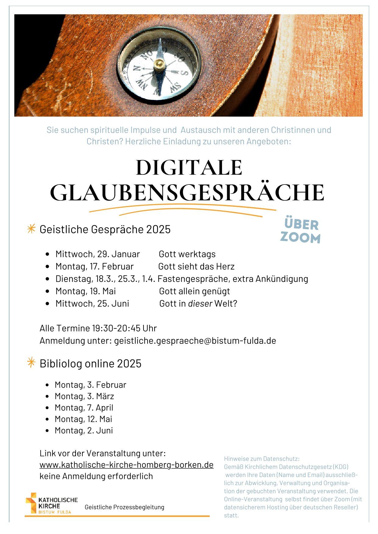 Digitale Glaubensgespräche